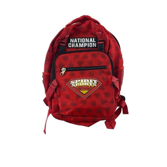 Varsity Handbags - Varsity Cheerleading National Championship Spirit Sports Red Back Pack - OS